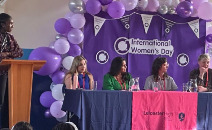 Latest News » INTERNATIONAL WOMEN’S DAY AT LEICESTER HIGH SCHOOL FOR GIRLS